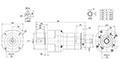 Servobox Series Model SE-A 3-Stage Planetary Reducer Gearbox - 2