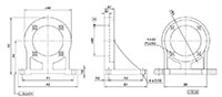 Servobox Series Model SE L-Type Base Kit - 2