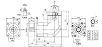 Servobox Series Model PBL 1-Stage Planetary Reducer Gearbox - 2