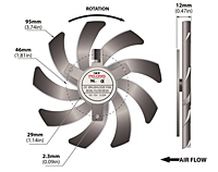 PLD10010B Frameless Fans - 2