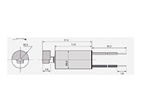 40 Milliampere (mA) Rated Current Coreless Direct Current (DC) Micro Motor - 2