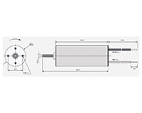 10000 Revolutions Per Minute (rpm) Rated Speed Coreless Direct Current (DC) Micro Motor - 2