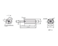 PTFF-050SH Precious Metal Brushed Direct Current (DC) Micro Motors - 2