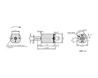 PTFF-N20 Precious Metal Brushed Direct Current (DC) Micro Motors - 2