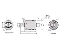 PTRS-360SM Carbon Brushed Direct Current (DC) Micro Motors - 2