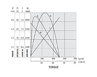 6490 Revolutions Per Minute (rpm) Speed (At Maximum Efficiency) Carbon Brushed Direct Current (DC) Micro Motor