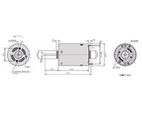 PTRS-380SM Carbon Brushed Direct Current (DC) Micro Motors - 2