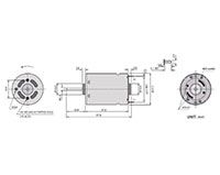 PTRS-385SM Carbon Brushed Direct Current (DC) Micro Motors - 2