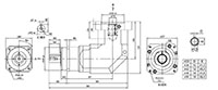 Servobox Series Model SFL 1-Stage Planetary Reducer Gearbox - 2