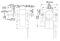 Model PM60 - Dimensions