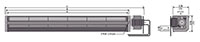 JF-050A Series Alternating Current (AC) Cross Flow Fans - 2