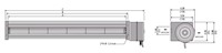 JMC-060A Series Alternating Current (AC) Cross Flow Fans - 2