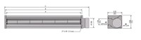 JM3-050A Series Direct Current (DC) Cross Flow Fans - 2