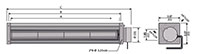 JH3-060A Series Direct Current (DC) Cross Flow Fans - 2