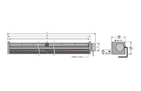 JE3-060A/JG3-060A Series Direct Current (DC) Cross Flow Fans - 2