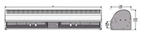 JAC-110 Series Alternating Current (AC) Air Curtains - 2