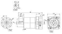 Servobox Series Model SN 2-Stage Planetary Reducer Gearbox - 2