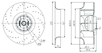 FJ250 Dimensions