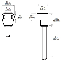 FPC-90-12 Dimensions