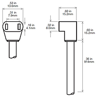 FPC-90-36 Dimensions