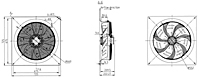 FZ560B Dimensions