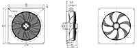 FZ630D Dimensions