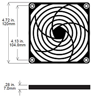 PFG-120 Dimensions