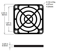 PFG-60 Dimensions