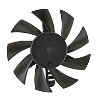 PLA08015B-R Series Type R Frameless Fans