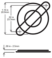 WFG-25 Dimensions