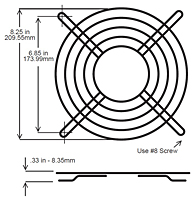 WFG-254 Dimensions