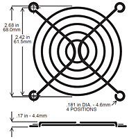 WFG-70 Dimensions