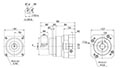 Servobox Series Model FA 1-Stage Planetary Reducer Gearbox - 2