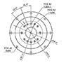 Output Frame Dimensions of Model SD, SDL, and SDD 110 Planetary Reducer Gearbox