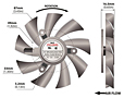 PLA09215B-H Series Type H Frameless Fans - 2