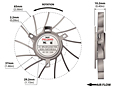 PLB07010B-H Series Type H Frameless Fans - 2