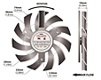 PLD08010B-C Series Type C Frameless Fans - 2