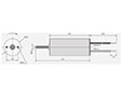 26000 Revolutions Per Minute (rpm) Rated Speed Coreless Direct Current (DC) Micro Motor - 2