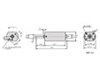 PTFS-050SH Carbon Brushed Direct Current (DC) Micro Motors - 2