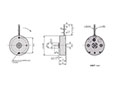 PTRF-356C Precious Metal Brushed Direct Current (DC) Micro Motors - 2