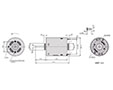 PTRS-365SM Carbon Brushed Direct Current (DC) Micro Motors - 2