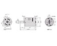 PTRS-370SM Carbon Brushed Direct Current (DC) Micro Motors - 2