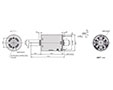 PTRS-380SA Carbon Brushed Direct Current (DC) Micro Motors - 2