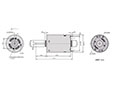 PTRS-380SM Carbon Brushed Direct Current (DC) Micro Motors - 2