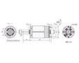 PTRS-390SA Carbon Brushed Direct Current (DC) Micro Motors - 2