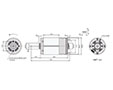 PTRS-395SA Carbon Brushed Direct Current (DC) Micro Motors - 2