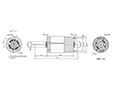 PTRS-395SM Carbon Brushed Direct Current (DC) Micro Motors - 2