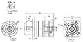 Servobox Series Model SA 1-Stage Planetary Reducer Gearbox - 2