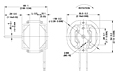 Model PM58 - Dimensions