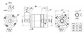 Servobox Series Model FE 1-Stage Planetary Reducer Gearbox - 2